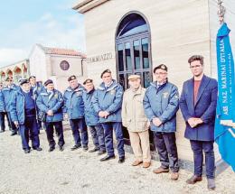 Ex marinai riuniti in onore di Baracco