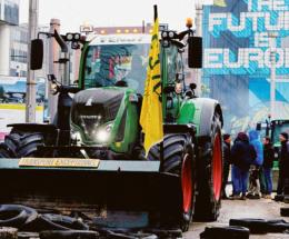 La protesta arriva alla casa della Ue