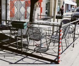 Bar, dehors bocciati