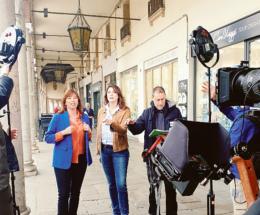 Rai 1 per le vie del centro