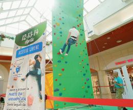 Una megaparete da arrampicata in Fattoria