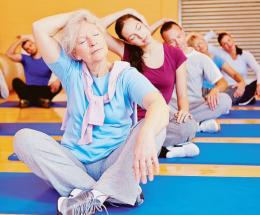 Parte il corso di ginnastica dolce