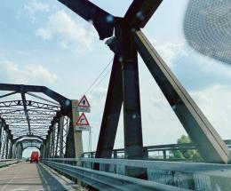 Il ponte sull'Adige chiude sei giorni