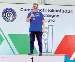 Riccardo Romani si veste d’oro