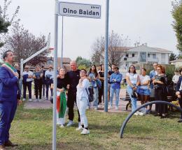 Il parco giochi intitolato a Dino