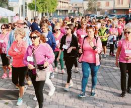 Camminata in rosa per la prevenzione