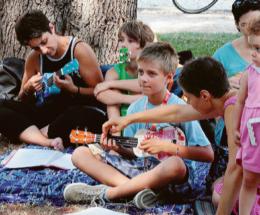Leonardo, cinema e ukulele 