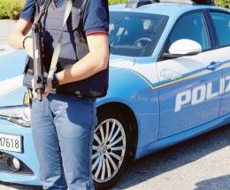 Bomba a mano nel cassonetto