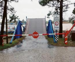 Il ponte è stato chiuso