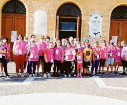Camminata in rosa per la solidarietà