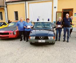Le auto storiche invadono il centro storico