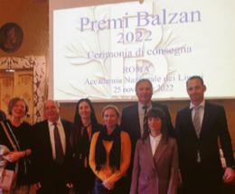 Premi Balzan, la cerimonia direttamente al Quirinale