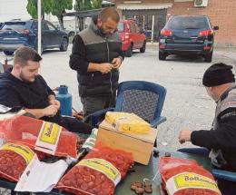 Castagnata, ottima la prima