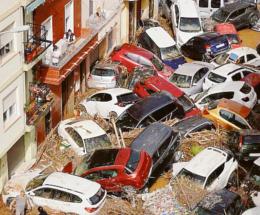 Coppia di rodigini a Valencia “paura per le prossime piogge”