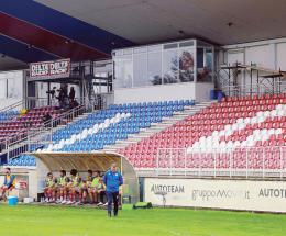 Tribuna ovest, presto le impalcature