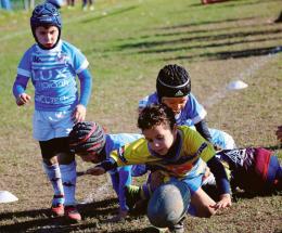 Invasione di baby rugbysti