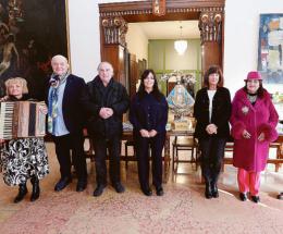 Un calendario Carro di fede solidarietà Polesine-Messico