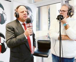 Il questore Vomiero “star” del Delta Radio box live