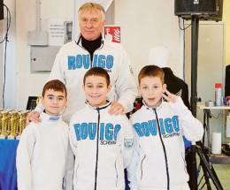 Giovani protagonisti in pedana 