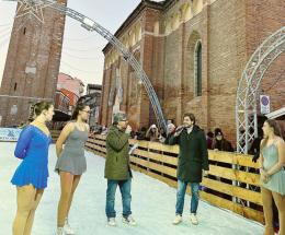 Ciao ciao pista sul ghiaccio!