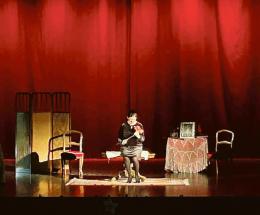 La “Divina Callas” sale sul palco