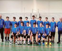 L’Under 14 maschile in partenza