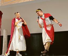 Miti e teatro alla notte del liceo
