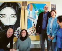 Un murale che muove il futuro
