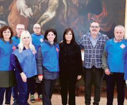 1770 chili di rifiuti raccolti e murale sul Giro 