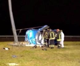 Schianto in Statale, sta meglio l’agente 23enne 