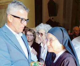Il commosso saluto a Suor Ausilia 