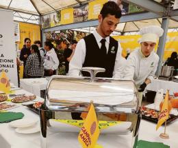 Gli studenti all’agriaperitivo
