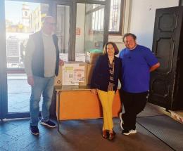 128 chili di cibo per i bisognosi