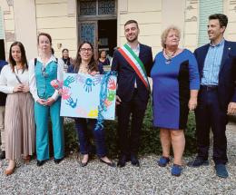 Il ministro Locatelli in visita
