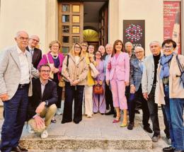 Il Rotary club in visita al museo Diocesano 