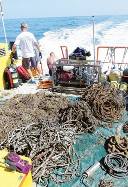 Tegnùe, al via la seconda pulizia