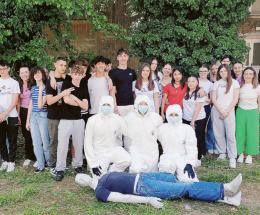 In classe con i carabinieri del Ris