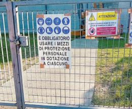 Stallo palestre per i lavori del Pnrr