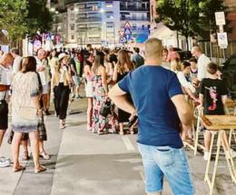 Area pedoni, ok al primo week end