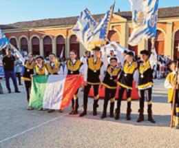 Sbandieratori campioni d’Italia