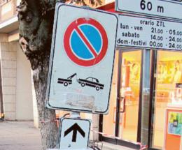 Divieto di sosta dalle 7 alle 13