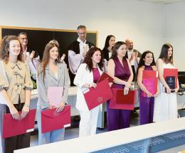 Grande festa per 45 nuovi dottori