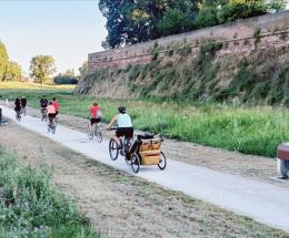 “La bicicletta è un mezzo di pace”