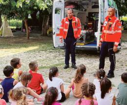 La Croce Verde incontra i bambini del Grest