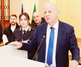 “Un grazie a tutti i miei uomini”