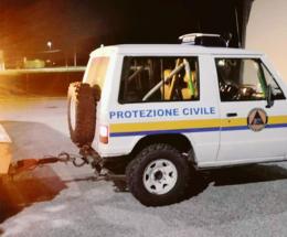Un mezzo per la Protezione civile