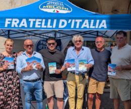 Gazebo al mercato per il mare di Rosolina
