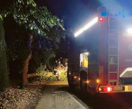 Temporale notturno, disagi e blackout