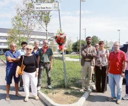 Fiori per dire no al caporalato