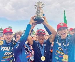 Orgoglio azzurro (e chioggiotto) in moto